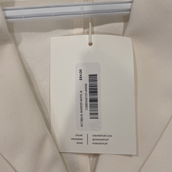 Oak and fort cream button down dress shirt - Picture 2 of 4